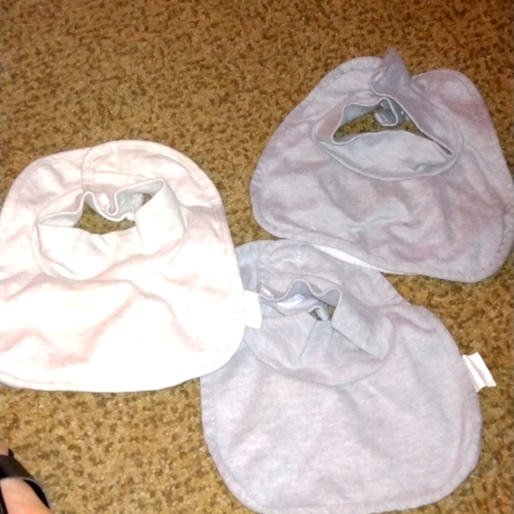 Bibs with neck guard